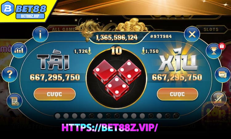 Tài Xỉu Bet88 – Siêu Phẩm Cá Cược Trực Tuyến Gây Sốt Năm 2025!