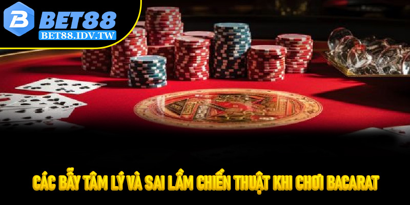 Các bẫy tâm lý và sai lầm chiến thuật khi chơi bacarat